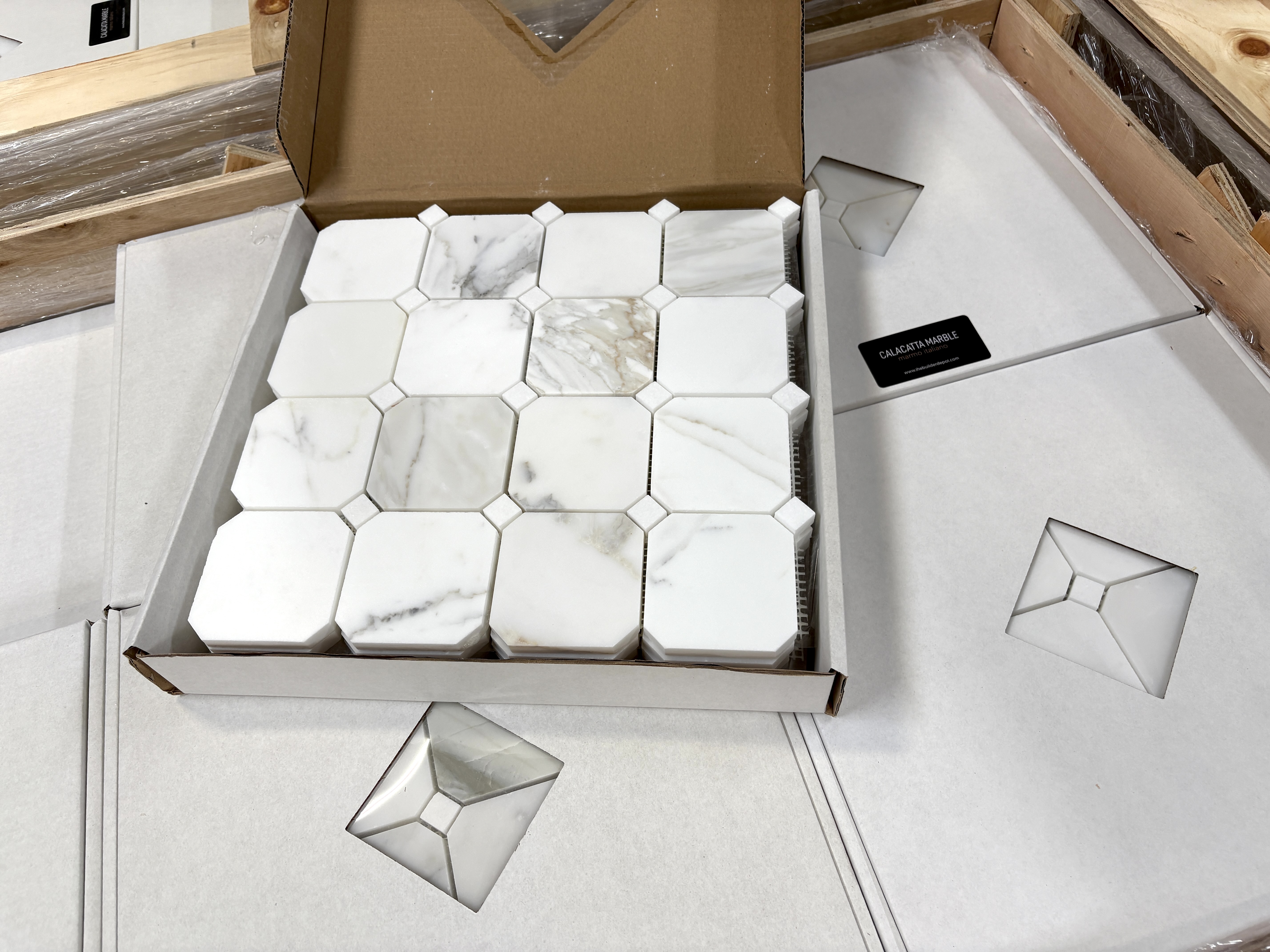 Calacatta 3 Octagon